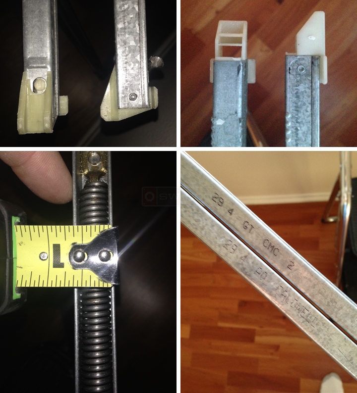 User submitted photos of window balances.