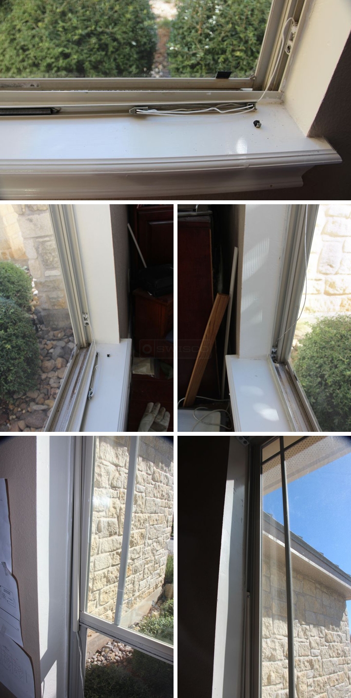 User submitted photos of a window balance.