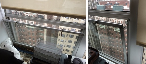 User submitted photos of window hardware.