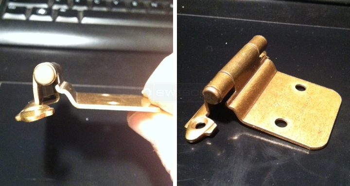 User submitted photos of a hinge.