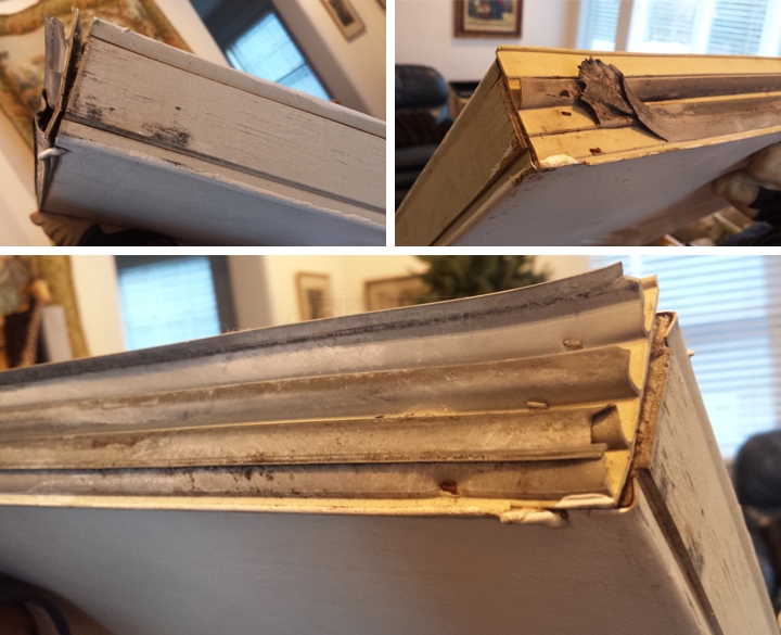 User submitted photos of a door sweep.