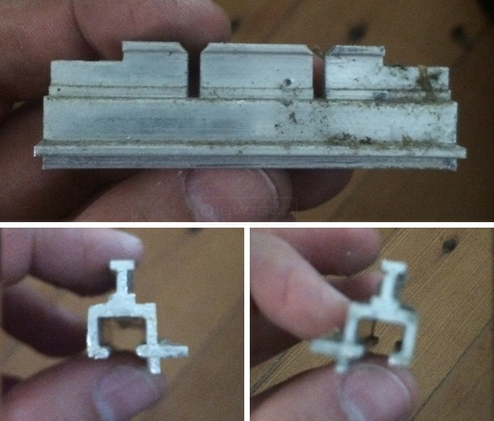 User submitted photos of window hardware.