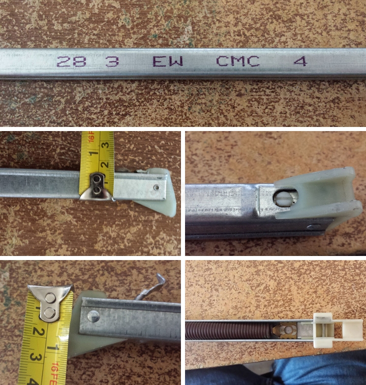 User submitted photos of a window balance.