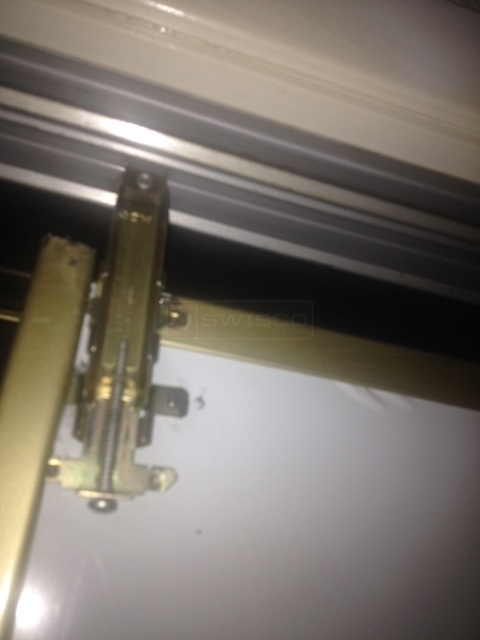 User submitted a photo of closet door hardware.