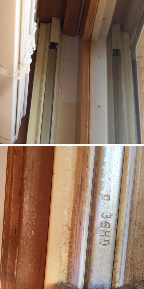 User submitted photos of window hardware.