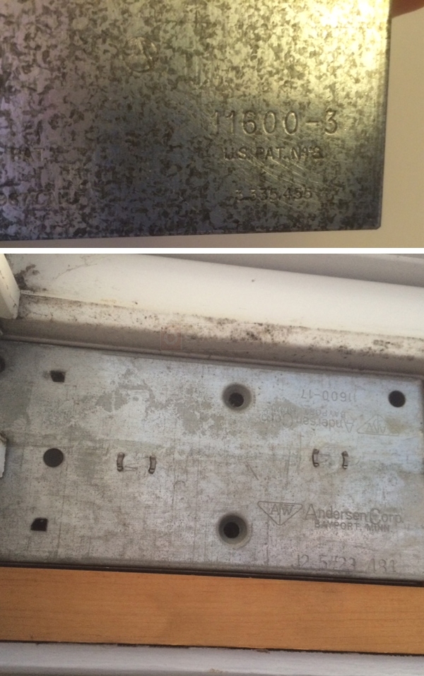 User submitted photos of a window balance.