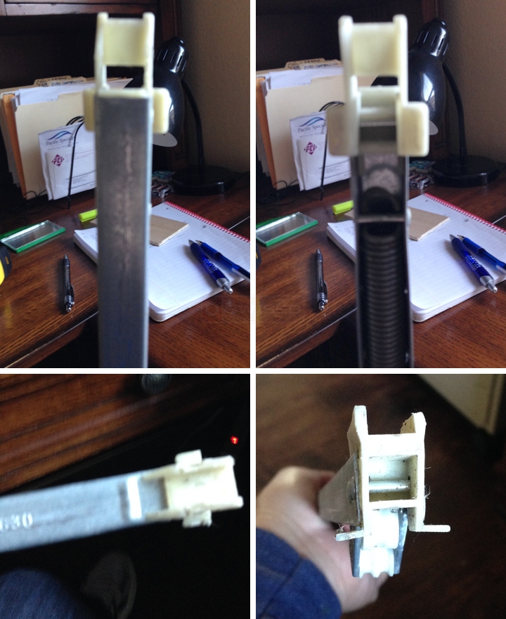 User submitted photos of a window balance.