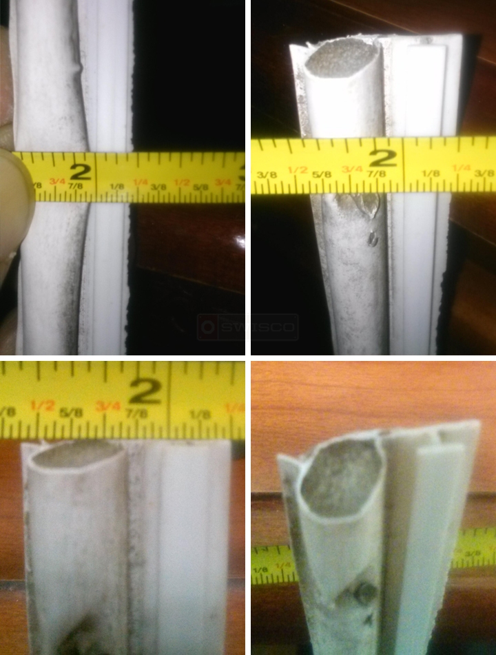 User submitted photos of weather seal.