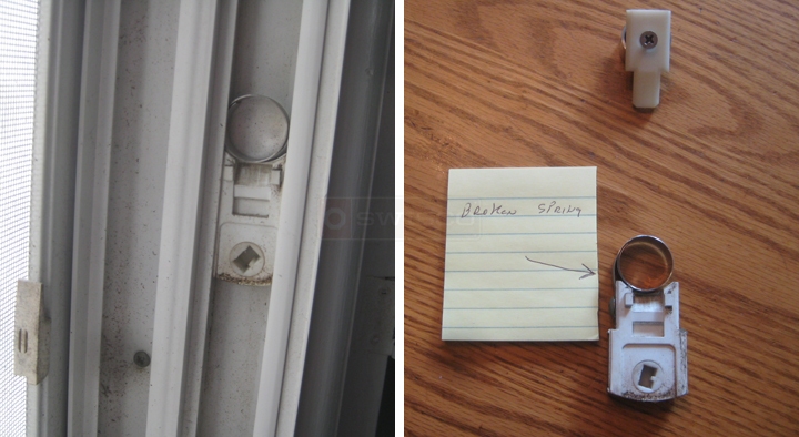 User submitted photos of a coil window balance.