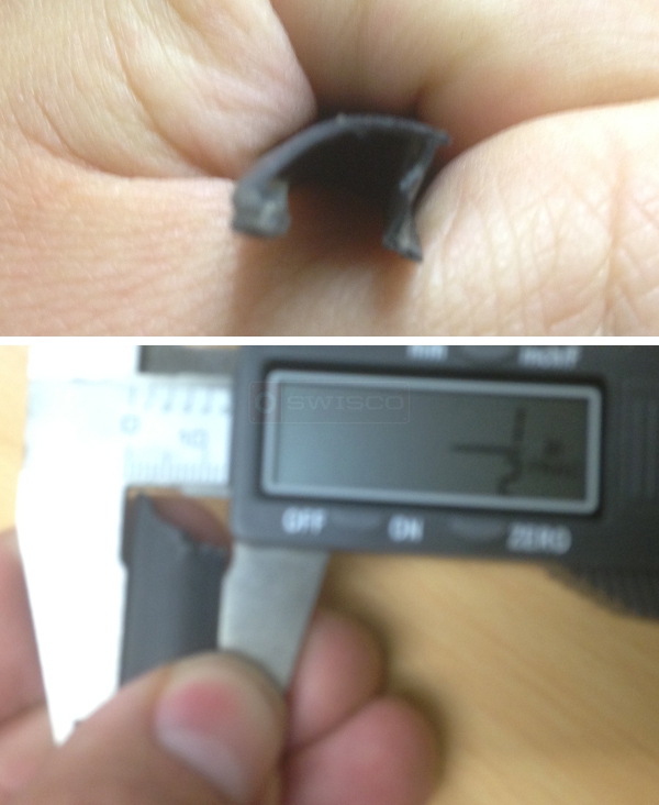 User submitted photos of snap-in glazing.