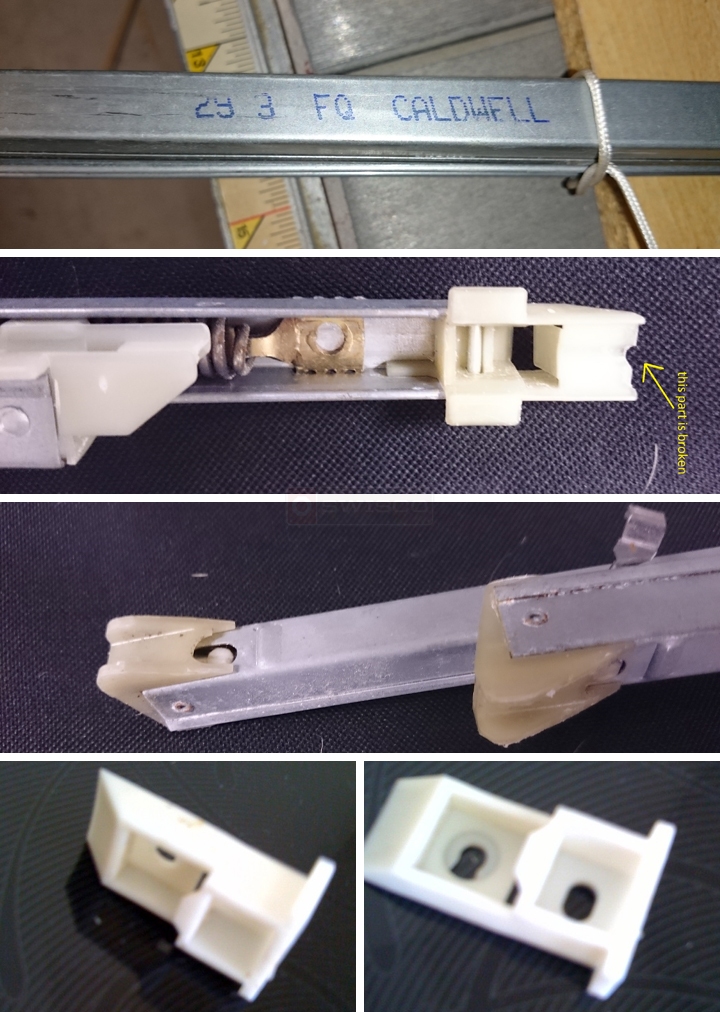 User submitted photos of a window balance.