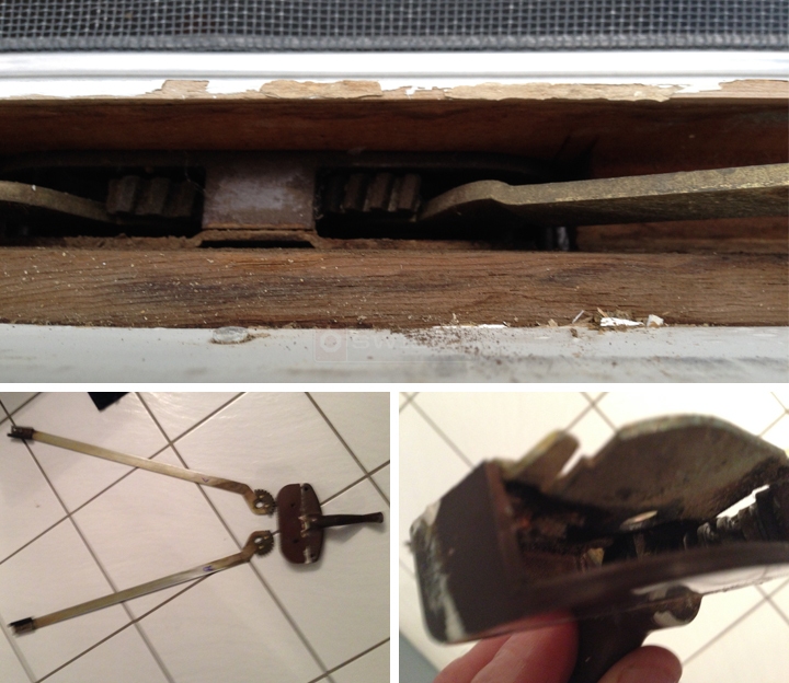 User submitted photos of a window operator.