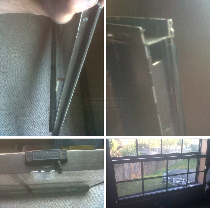 User submitted photos of window hardware.