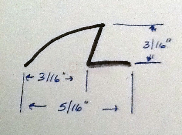 User submitted a diagram of snap-in glazing.