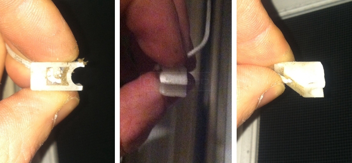 User submitted photos of window hardware.