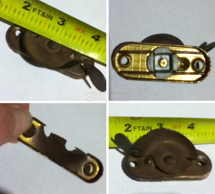 User submitted photos of a window lock.