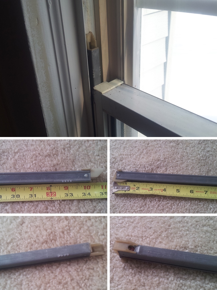 User submitted photos of a window balance.