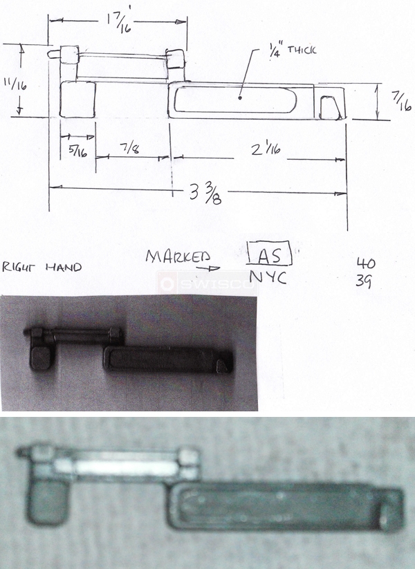 User submitted photos of a storm window latch.