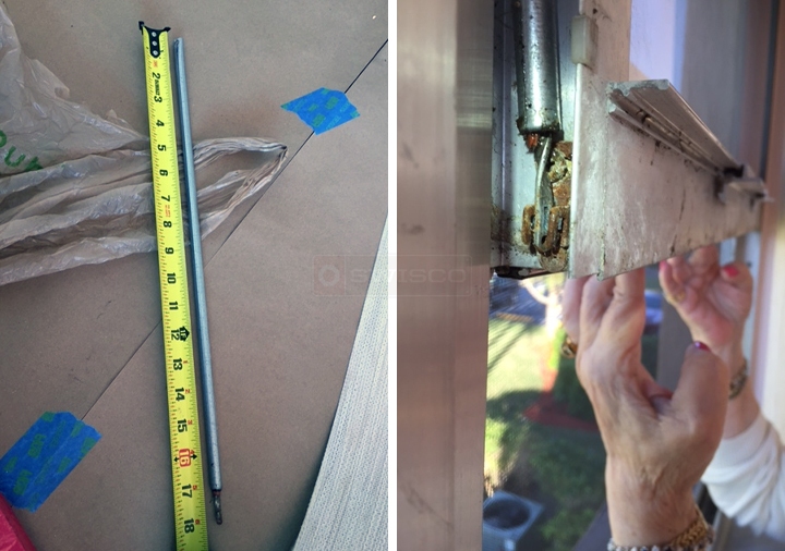 User submitted photos of a window balance.