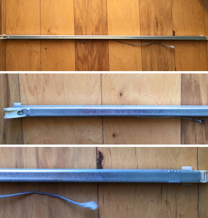 User submitted photos of a window balance.