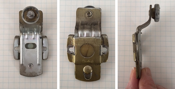 User submitted photos of a closet door roller.