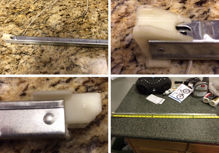 User submitted photos of a window balance.