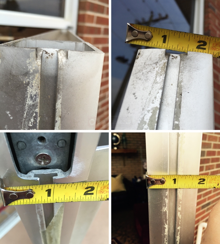 User submitted photos of commercial door hardware.