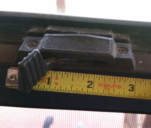 User submitted photo of their window lock.