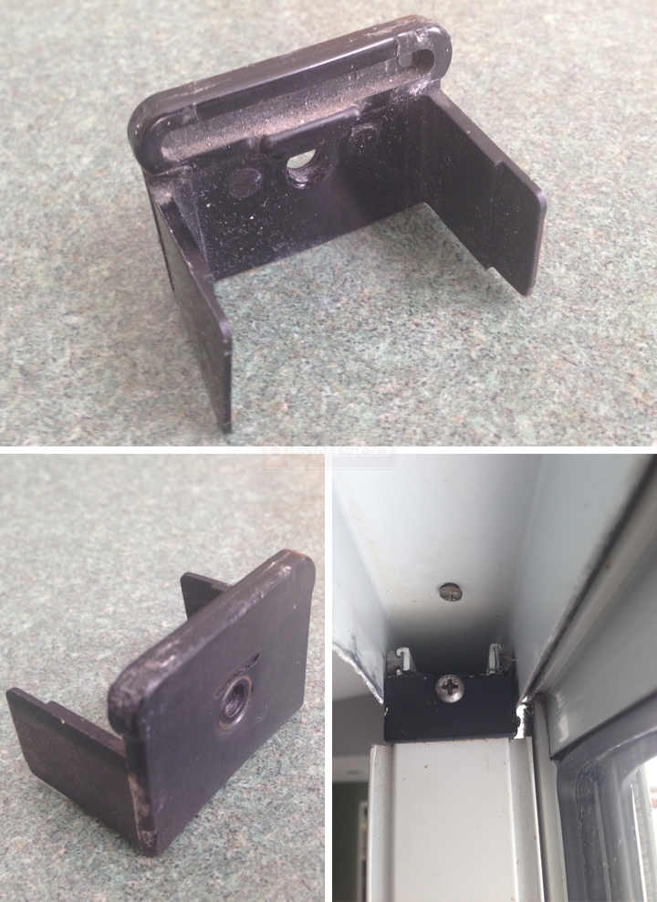 User submitted photos of drawer hardware.