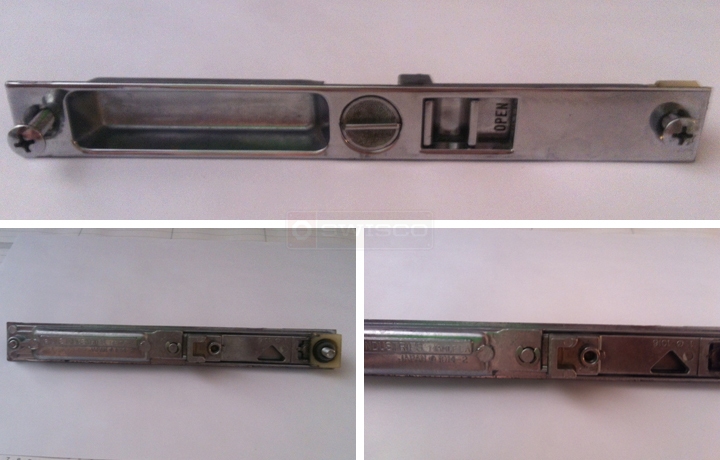 User submitted photos of a patio door handle.