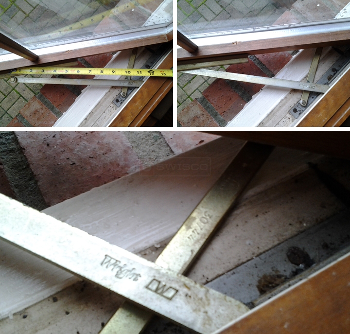 User submitted photos of a window operator.