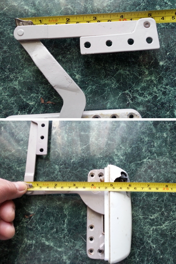 User submitted photos of a window operator.