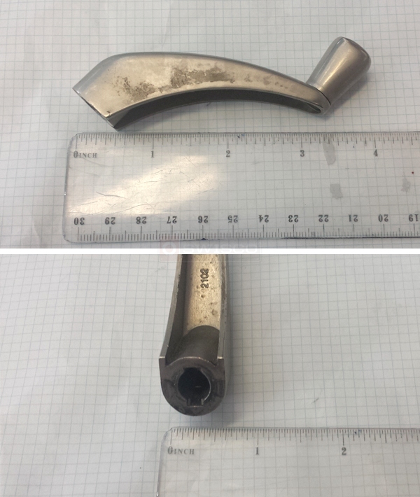 User submitted photos of a window operator handle.