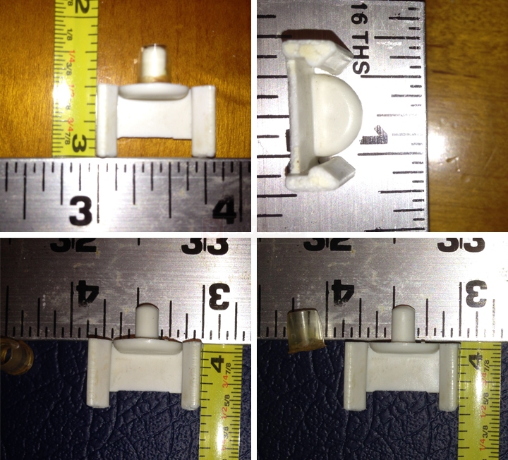 User submitted photos of a grille clip.