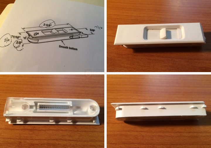 User submitted photos of a tilt latch.