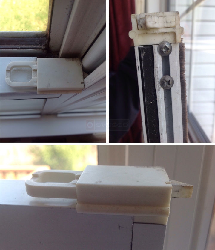 User submitted photos of a tilt latch.