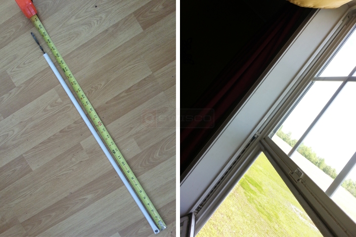User submitted photos of a window balance.