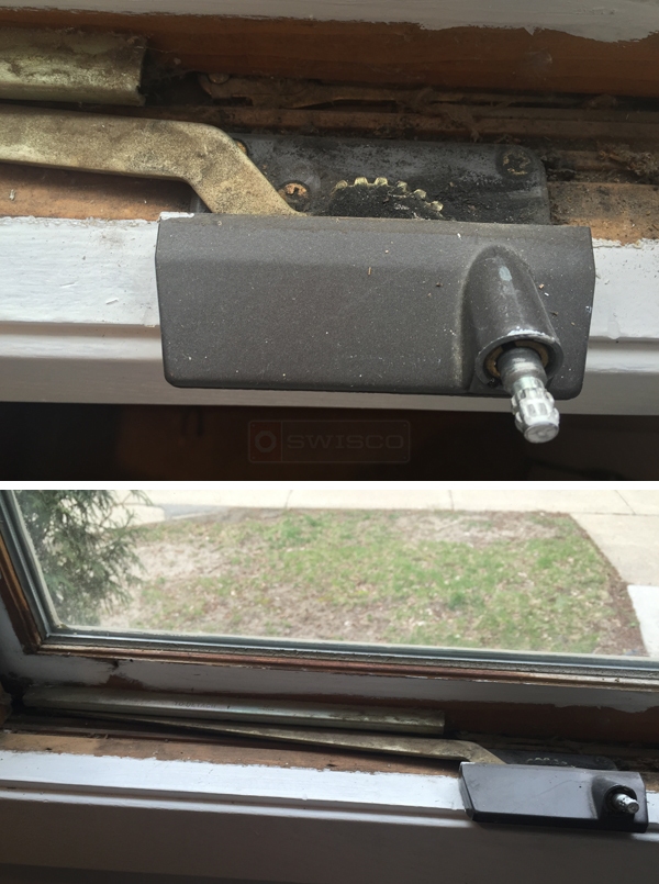 User submitted photos of a window operator.