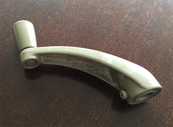 User submitted a photo of a window operator handle.