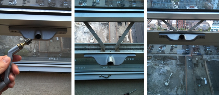 User submitted photos of a window operator.