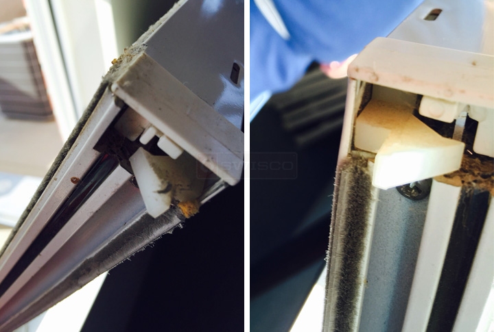 User submitted photos of a tilt latch.