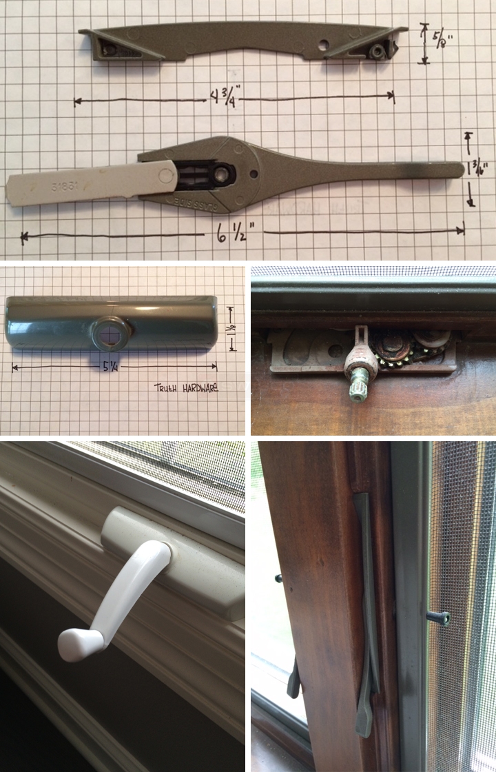 User submitted photos of a window operator.