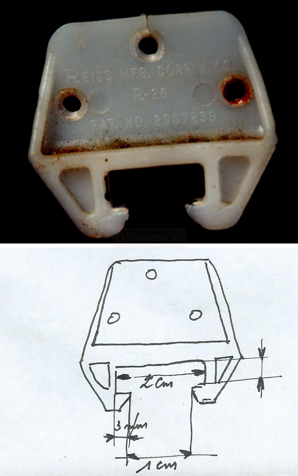 User submitted photos of drawer hardware.