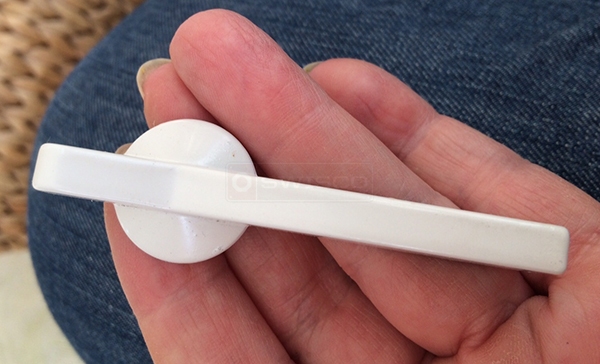 User submitted a photo of patio door hardware.