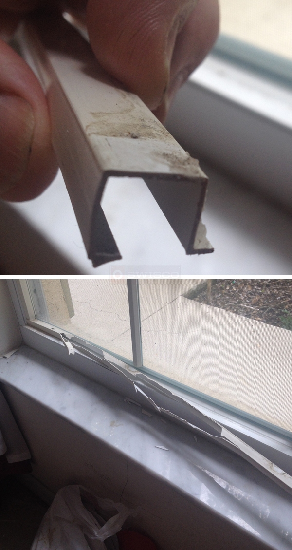 User submitted photos of snap-in glazing.