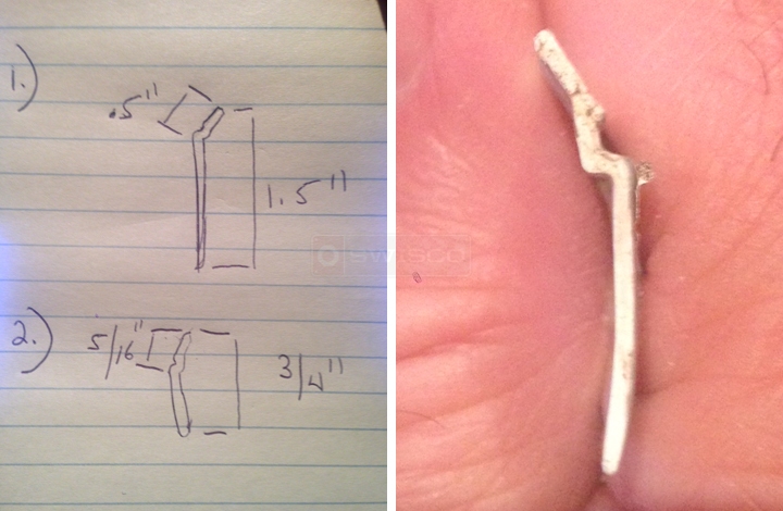 User submitted photos of snap-in glazing.