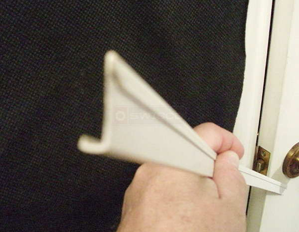 User submitted a photo of snap-in glazing.