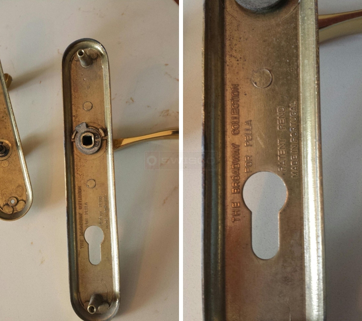 User submitted photos of a door handle.