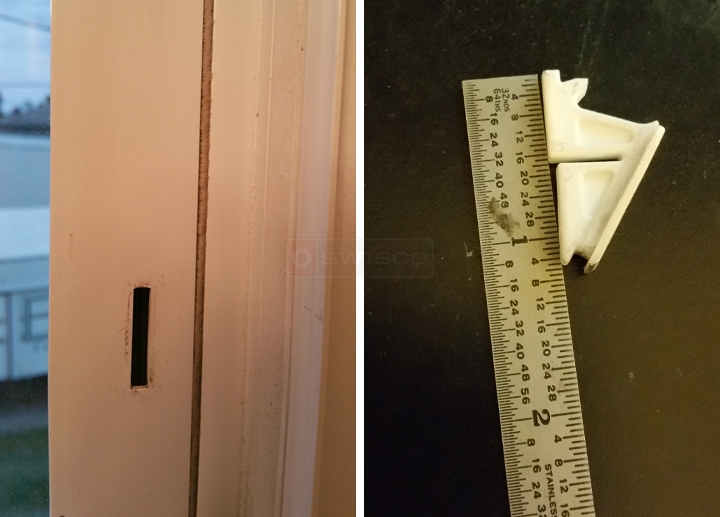 User submitted photos of a vent lock.