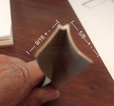 User submitted a photo of a glazing bead.